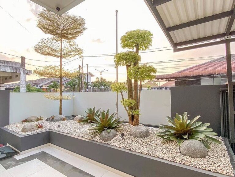 Taman Kering yang Praktis dan Elegan di Bandung