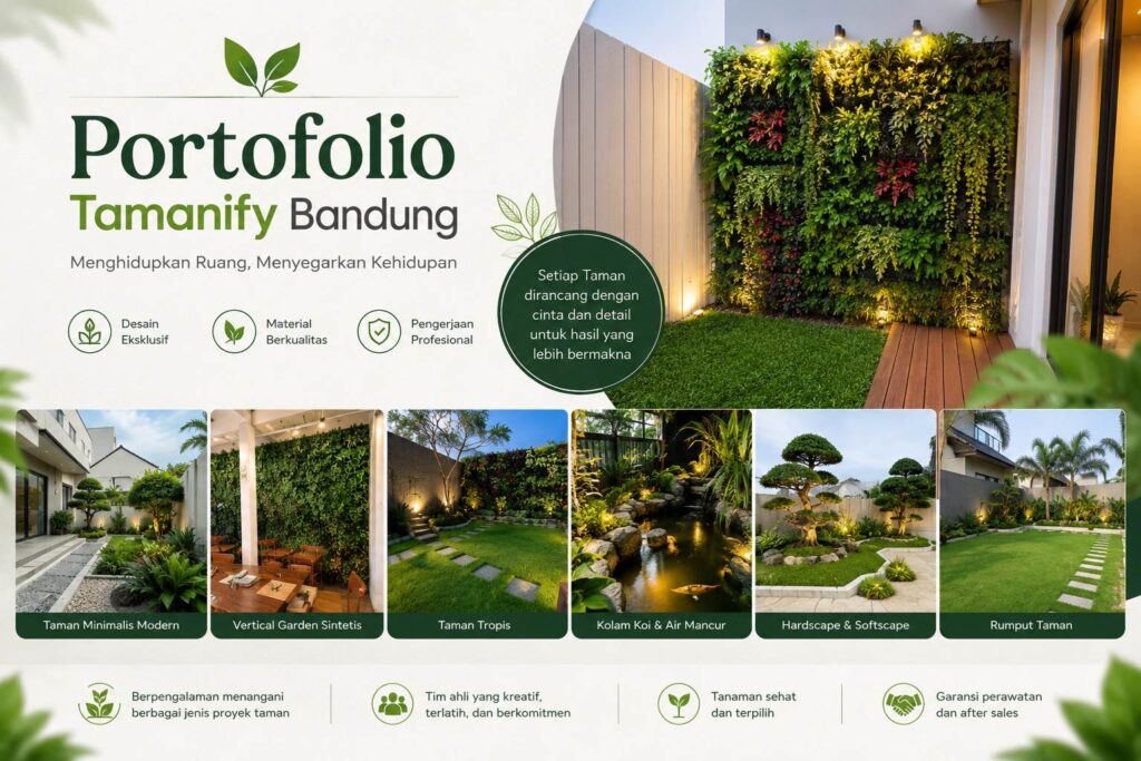 Portofolio tamanify bandung
